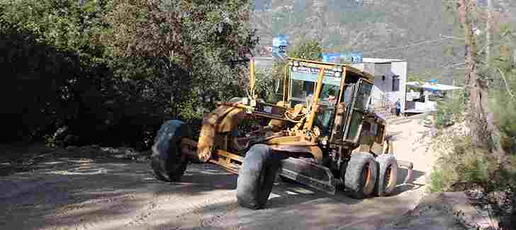 Bekbele Yayla Yollarına Asfaltlama Harekatı